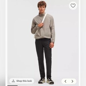 Lululemon Mens Abc Obsi Obsidian Classic Black Pant Size 34